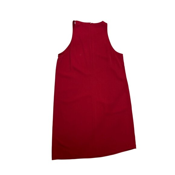 Everlane Japanese GoWeave High Neck Tank Red Dress-sz 12 - Picture 7 of 10